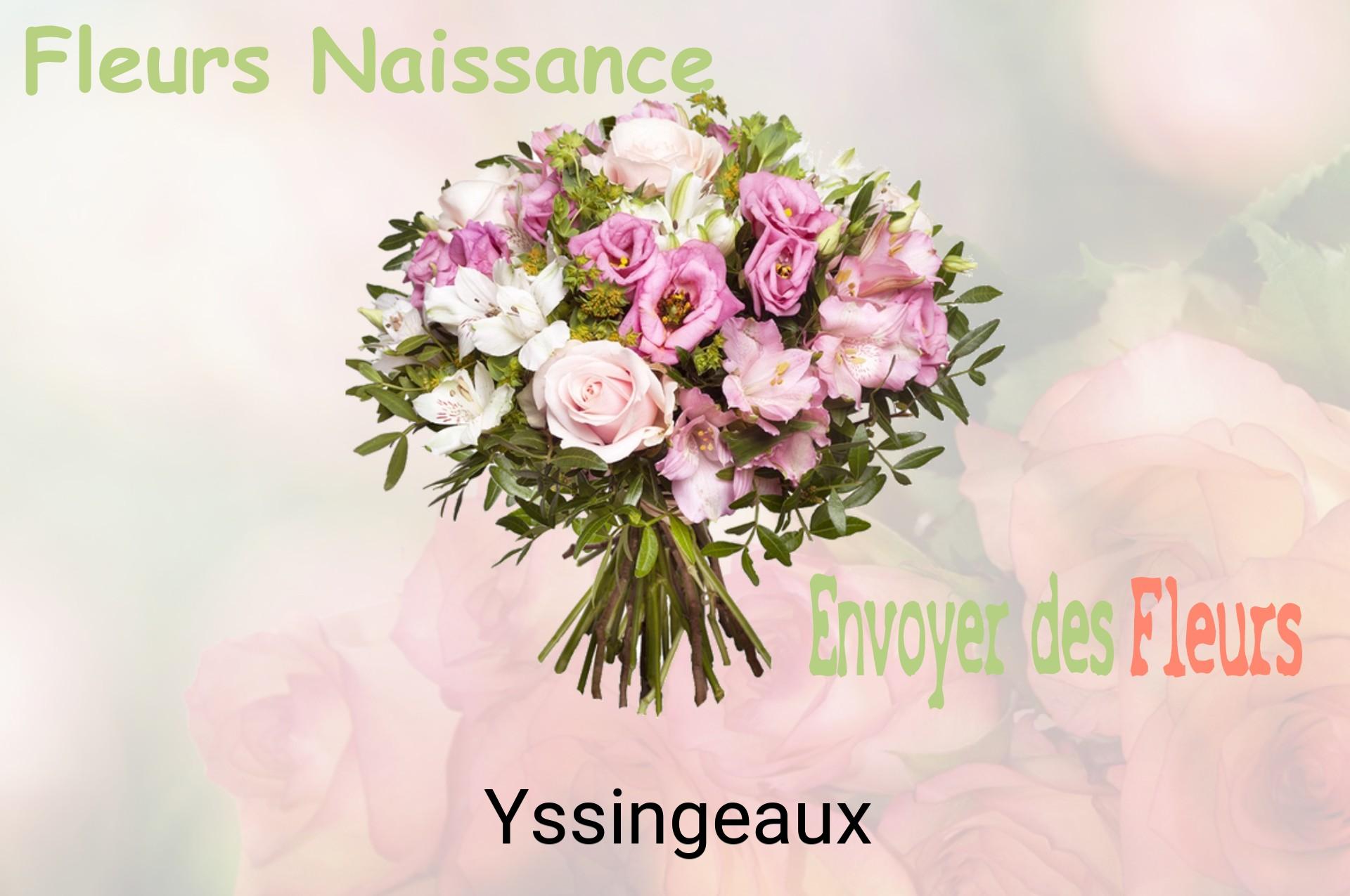 Bouquet de fleurs de naissance livré à Yssingeaux